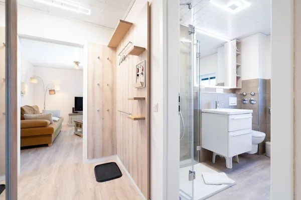 Badezimmer  Ferienwohnung "Möwensand"