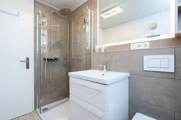 Badezimmer  Ferienwohnung "Möwensand"