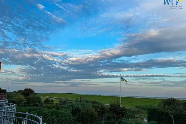 Wohnzimmer Haus Ebbe und Flut Ferienwohnung 2