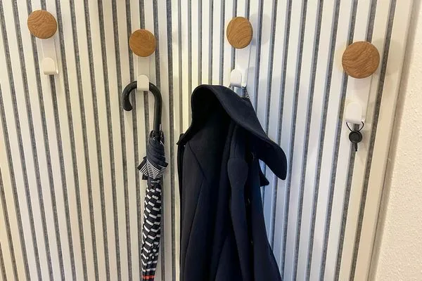 Garderobe Haus Ebbe und Flut Ferienwohnung 2