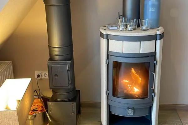 Kamin-/Ofen Haus Ebbe und Flut Ferienwohnung 2
