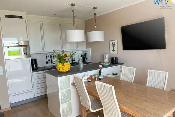 Küche / Küchenzeile Haus Ebbe und Flut Ferienwohnung 2