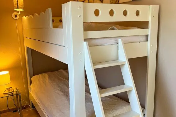 Schlafzimmer Haus Ebbe und Flut Ferienwohnung 2