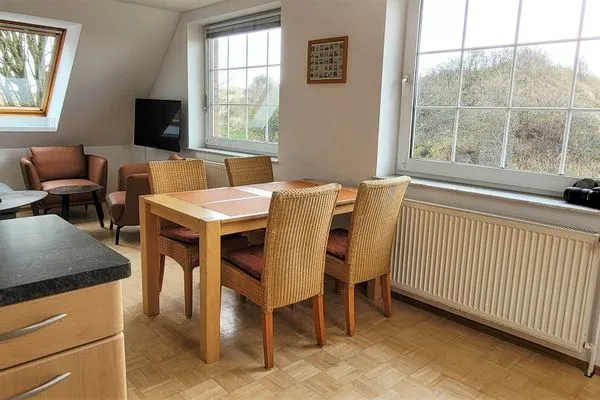 Wohnzimmer Fuhrmannshof Ferienwohnung Amke