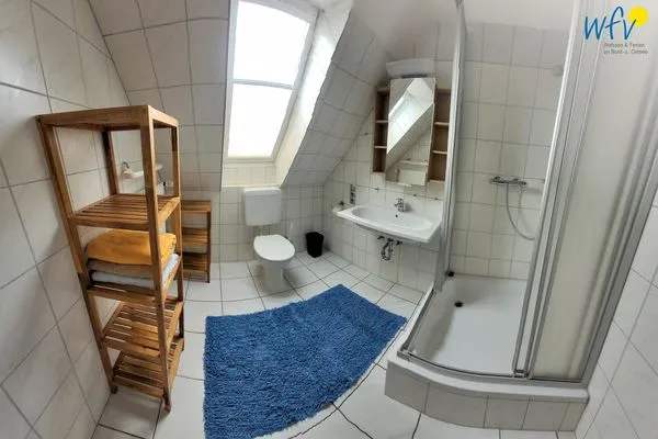 Badezimmer Fuhrmannshof Ferienwohnung Amke