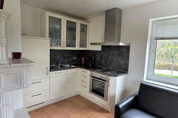 Küche / Küchenzeile Fuhrmannshof Ferienwohnung Cassen