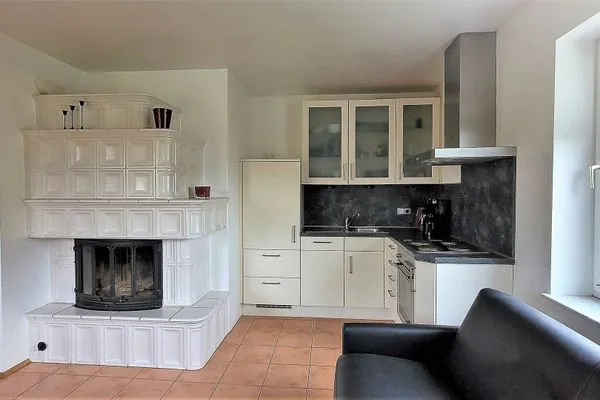 Küche / Küchenzeile Fuhrmannshof Ferienwohnung Cassen