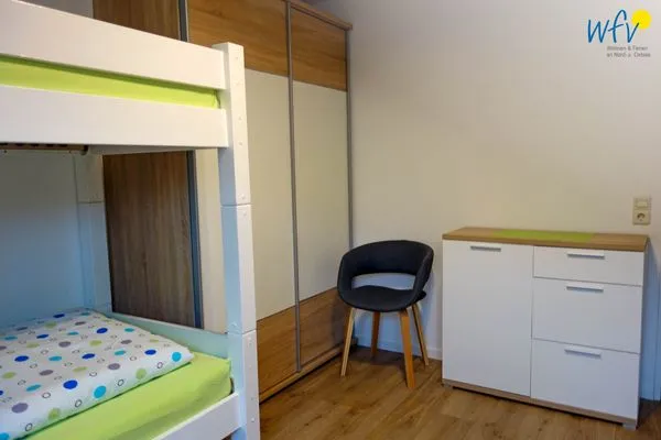 Schlafzimmer Fuhrmannshof Ferienwohnung Frauke