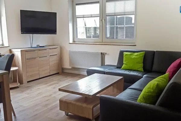 Wohnzimmer Fuhrmannshof Ferienwohnung Frauke