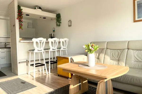 Frische Brise FeWo 01.04 Sahlenburg - Wohnzimmer