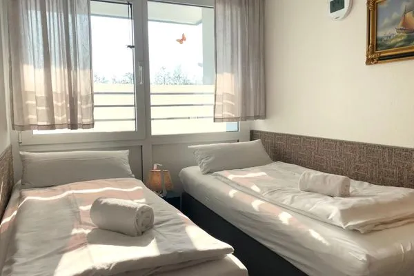 Frische Brise FeWo 01.04 Sahlenburg - Schlafzimmer