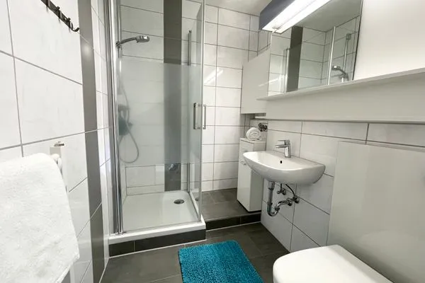 Frische Brise FeWo 01.04 Sahlenburg - Badezimmer