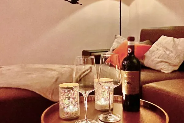 Wohnzimmer Parkresidenz am Hafen Wohnung HF 12 - "Luftsnapper´s"