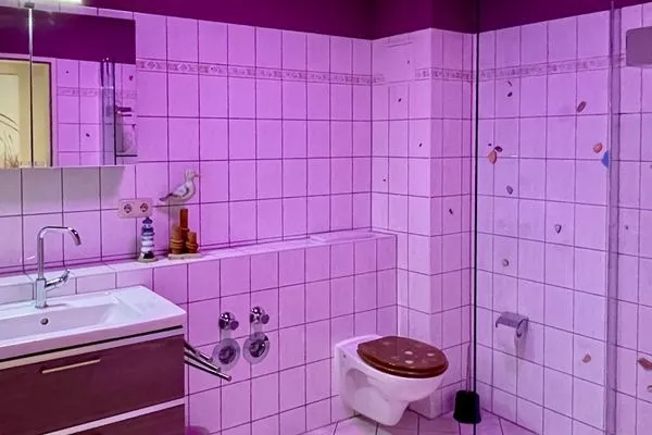 Badezimmer mit Dusche Parkresidenz am Hafen Wohnung HF 12 - "Luftsnapper´s"