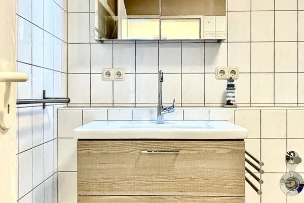 Badezimmer mit Dusche Parkresidenz am Hafen Wohnung HF 12 - "Luftsnapper´s"