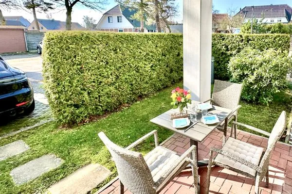 Terrasse Parkresidenz am Hafen Wohnung HF 12 - "Luftsnapper´s"