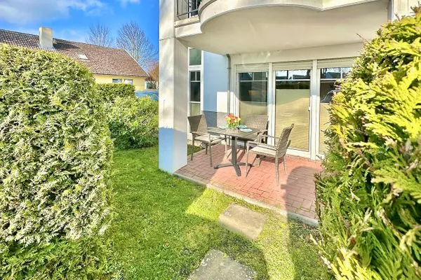 Terrasse Parkresidenz am Hafen Wohnung HF 12 - "Luftsnapper´s"