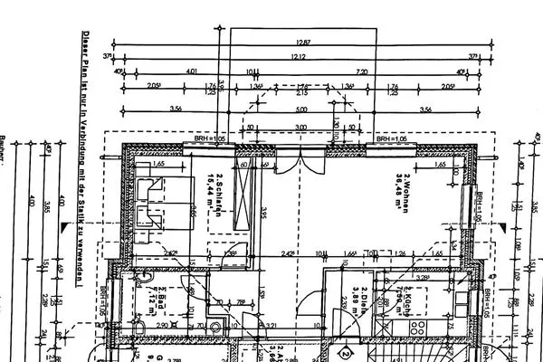 Grundriss Ferienwohnung Ankerplatz  Ankerplatz