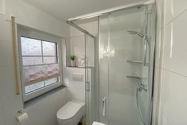 Badezimmer  Ferienwohnung Jolle