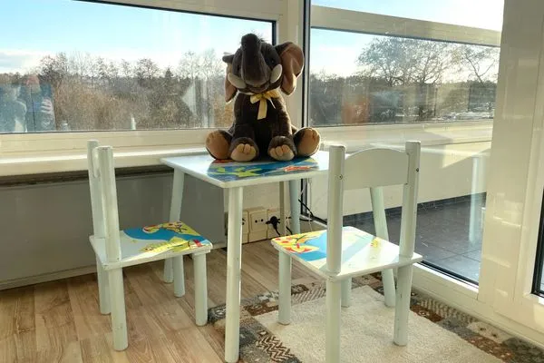 Frische Brise FeWo 01.04 Sahlenburg - Wohnzimmer