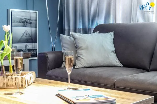 Wohnzimmer Ferienpark Seedorf Fischerhaus - Ferienwohnung 12