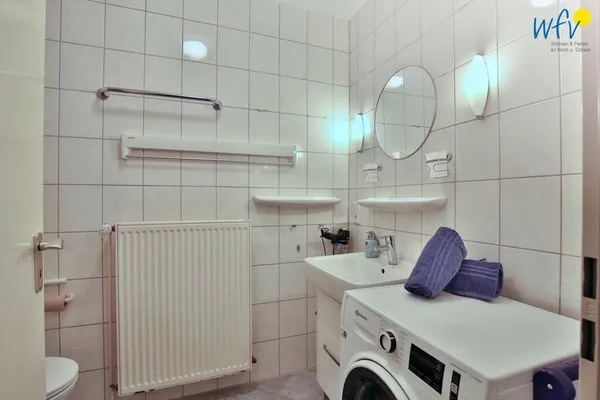 Badezimmer Ferienhaus Nikolausstraße 3B Ferienwohnung ,,Inseltraum''