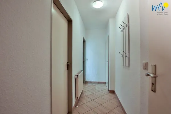 Flur Ferienhaus Nikolausstraße 3B Ferienwohnung ,,Inseltraum''