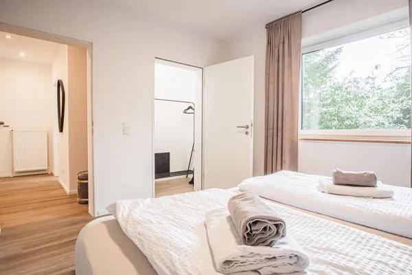 Schlafzimmer  Ferienwohnung Ankerplatz Eckernförde