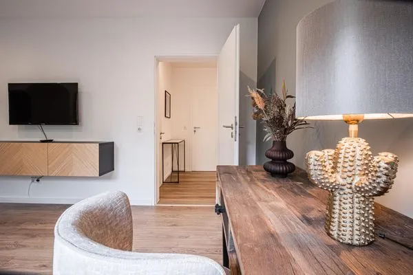 Wohnzimmer  Ferienwohnung Ankerplatz Eckernförde