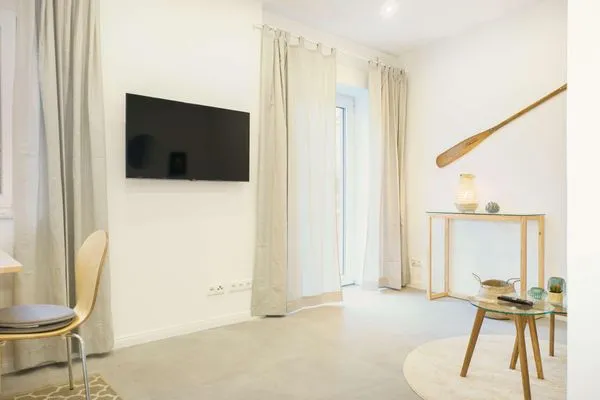 Wohnzimmer  Ferienwohnung Palstek Eckernförde