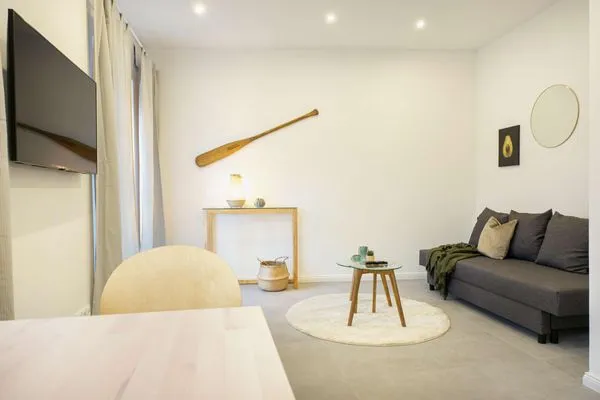 Wohnzimmer  Ferienwohnung Palstek Eckernförde