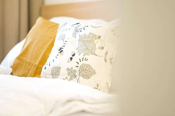 Bett  Ferienwohnung Palstek Eckernförde