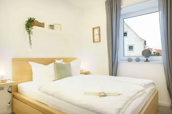 Schlafzimmer  Ferienwohnung Achterdeck Eckernförde