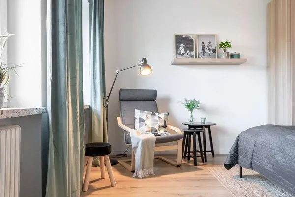 Wohnzimmer  Ferienwohnung Kleine Auszeit Eckernförde