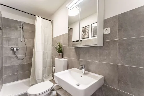 Badezimmer  Ferienwohnung Kleine Auszeit Eckernförde