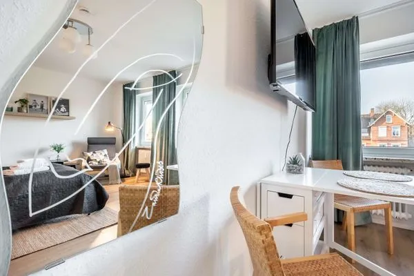 Wohnzimmer  Ferienwohnung Kleine Auszeit Eckernförde