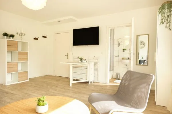 Wohnzimmer  Ferienwohnung Lieblingsplatz Eckernförde