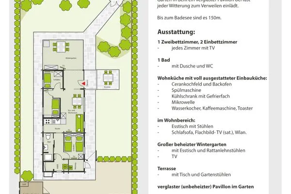 Grundriss  Marlies - Lastering Ferienhäuser & Apartments