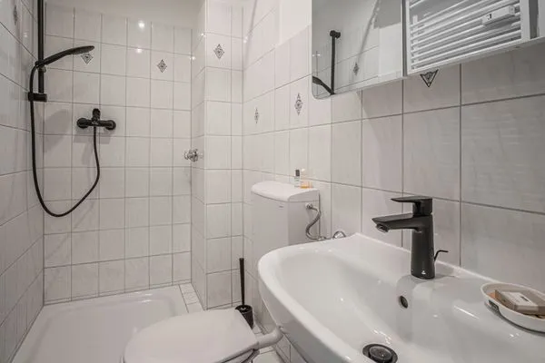 Badezimmer  Ferienwohnung Nordlicht Eckernförde