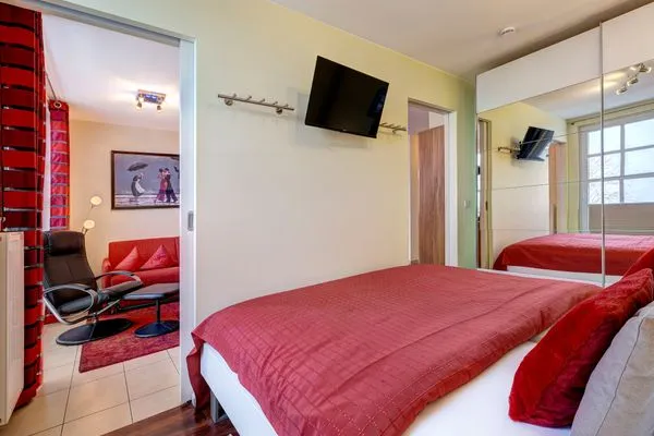 Schlafzimmer  Residenz am Balmer See, Whg. 51