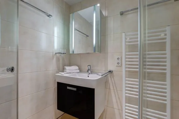 Badezimmer  Residenz am Balmer See, Whg. 51