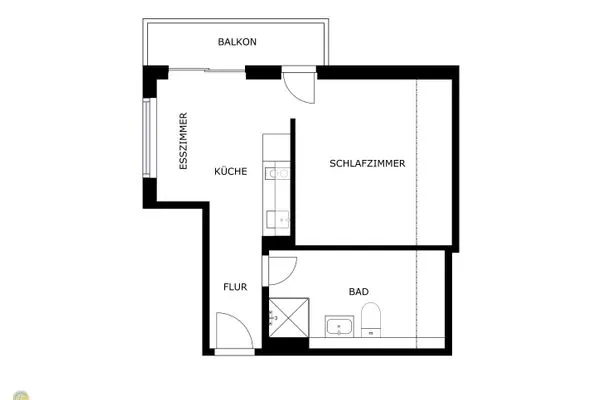 Ground plan  Garmisch Chalets - Wohnung Geroldsee