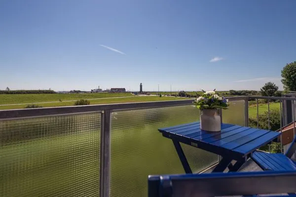 Balkon  Deichknutt Himmel