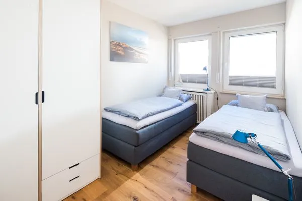 Schlafzimmer  Deichknutt Watt