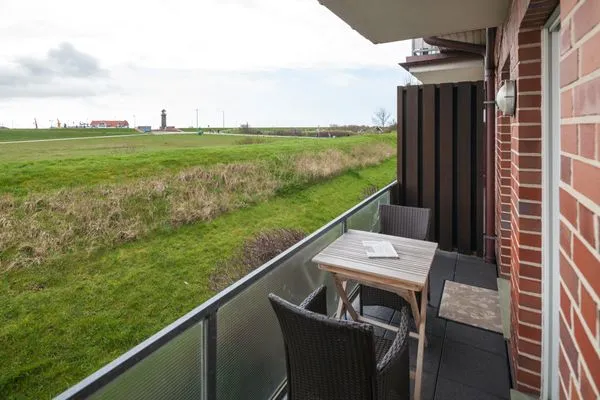 Balkon  Appartement Deichrose