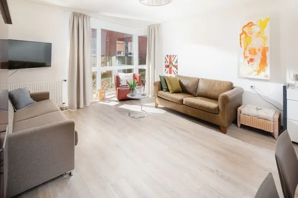 Wohnzimmer  Haus Seute Deern, Wohnung Bilge