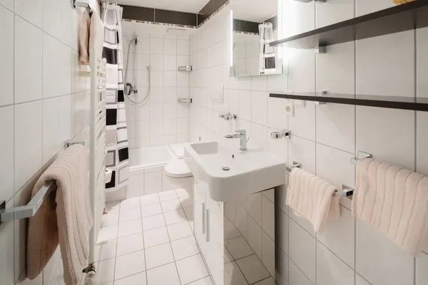 Badezimmer  Haus Seute Deern, Wohnung Bilge