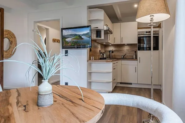 Küche / Küchenzeile  Ferienwohnung Ahoi Inselzeit Pellworm