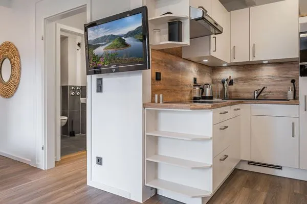 Küche / Küchenzeile  Ferienwohnung Ahoi Inselzeit Pellworm