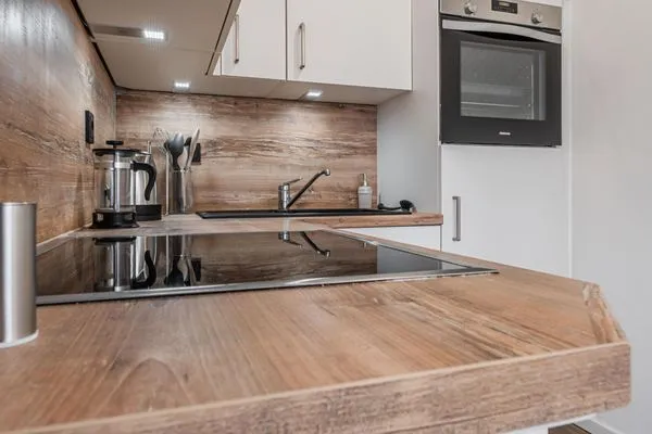 Küche / Küchenzeile  Ferienwohnung Ahoi Inselzeit Pellworm